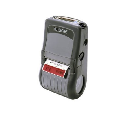 Мобильный термопринтер Zebra QL Plus 320 (ширина печати - 74 мм), Bluetooth