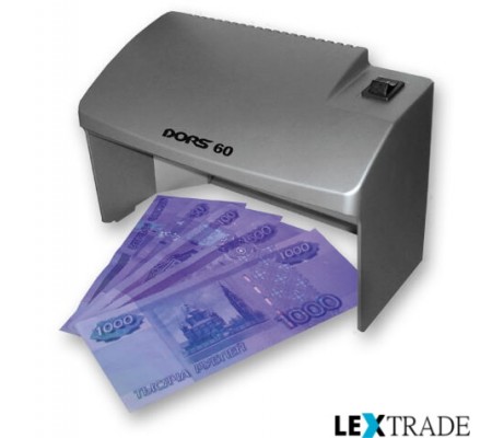 Ультрафиолетовый детектор банкнот DORS 60