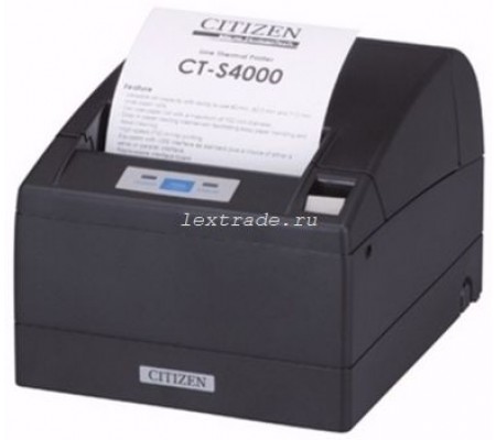 Принтер чеков Citizen CT-S4000  черный USB