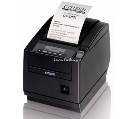 Принтер чеков Citizen CT-S801 черный