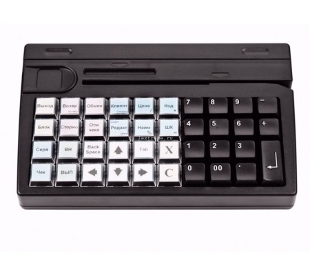 Программируемая POS-клавиатура Posiflex KB-4000UB-M3 черная