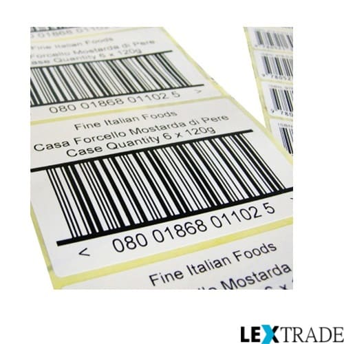 Окажем услуги по печати на самоклеющихся этикетках в нашем интернет-магазине Lextrade