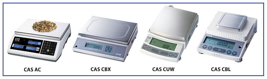 Счетные и лабораторные весы CAS